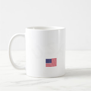 USA Flag Shirt, 4. Juli Kaffeetasse