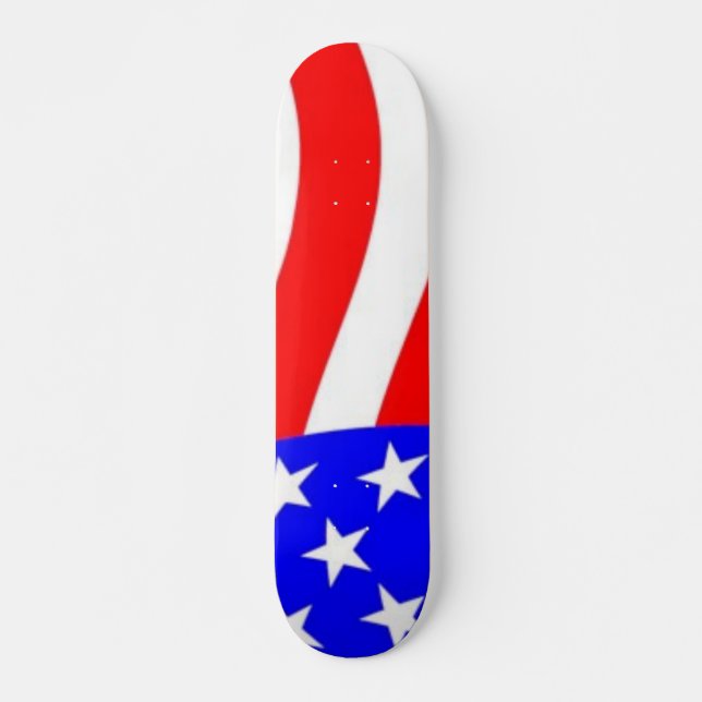 USA Flag Skateboard (Vorne)