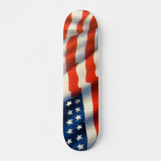 USA Flag Skateboard (Vorne)
