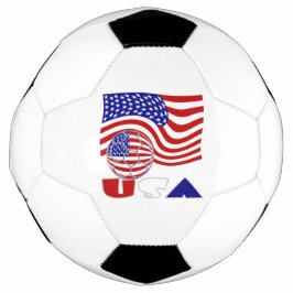 USA Flag Soccer Ball