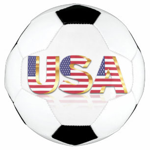 USA Flag Soccer Ball