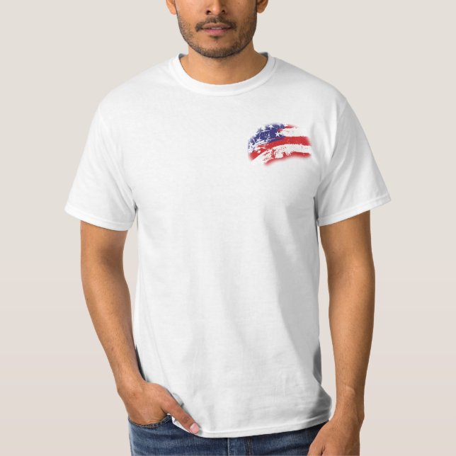 USA Flag Sonderpreis für spektakuläre Werte T-Shirt (Vorderseite)
