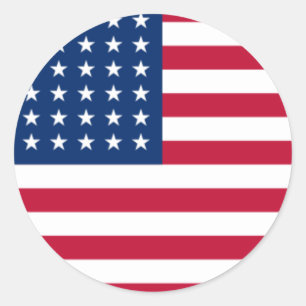 USA Flag Stickers