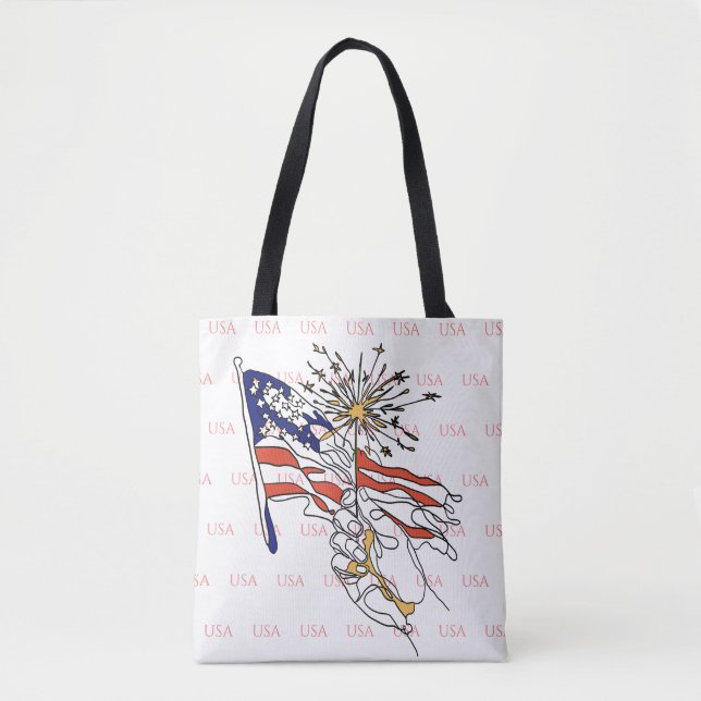 USA-Flag-Tasche (Vorderseite)