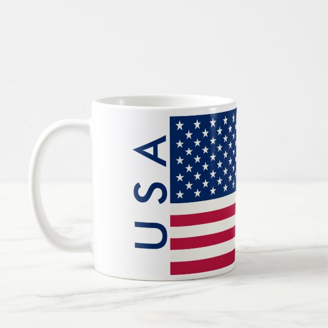 USA FLAG TASSE (Links)