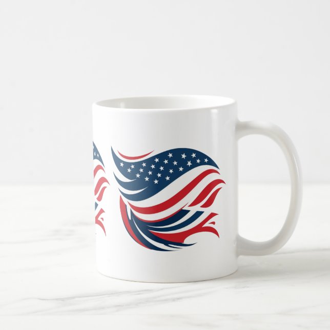 USA FLAG TASSE (Rechts)