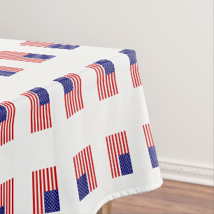USA Flag Tccer Tischdecke