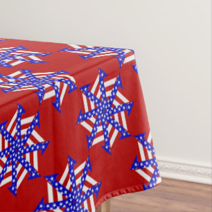 USA FLAG-TEABAG FOLDING S14R-52x70 TABLECLOTH Tischdecke