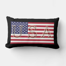 USA Flag Throw Kissen