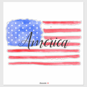 USA Flag US Flagge Aufkleber