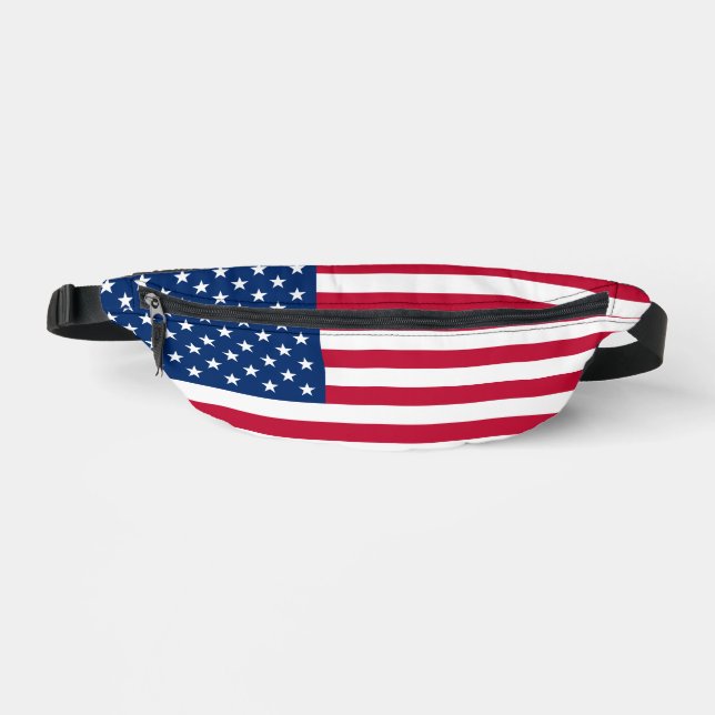USA Flag US Flagge Bauchtasche (Vorderseite)