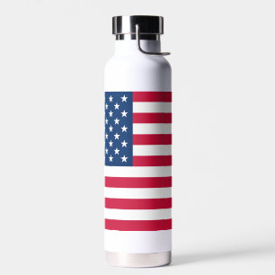 USA Flag Water Bottle - Vereinigte Staaten Trinkflasche