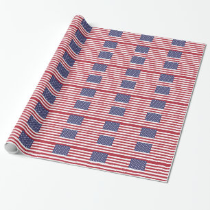 Usa Flag Wrapper Geschenkpapier