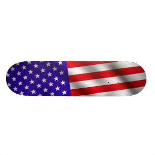 USA-Flagge 3 Skateboard