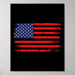 Usa-Flagge 4. Juli Amerikanische Flagge Vereinigte Poster