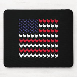 Usa-Flagge 4. Juli United We Stand Divided We Fa Mousepad