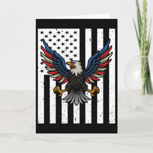 Usa-Flagge Adlers 4. Juli 1776 Freiheit Unabhängig Karte