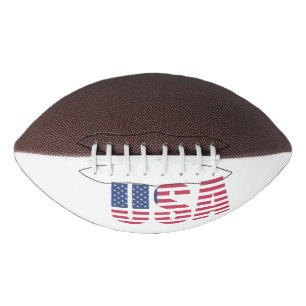 USA-Flagge American Football - Sterne und Streifen