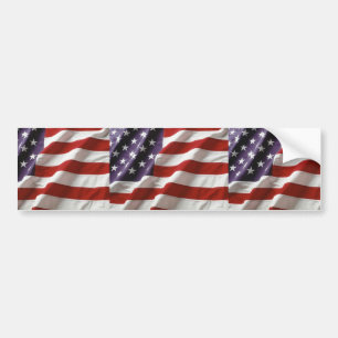 USA-FLAGGE AUTOAUFKLEBER