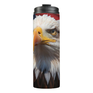 *~* USA Flagge Bald EAGLE Patriotic Amerika AP16 Thermosbecher