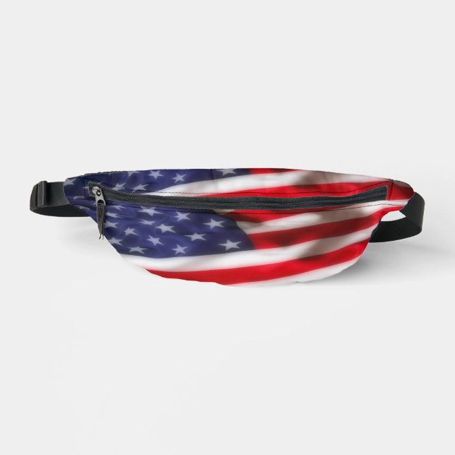 USA-Flagge Bauchtasche (Vorderseite)