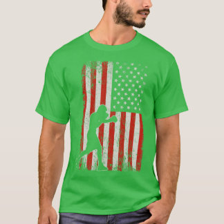 USA-Flagge-Boxen T-Shirt