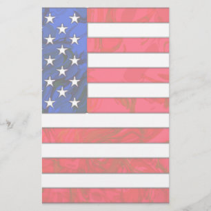 USA-FLAGGE Briefpapier