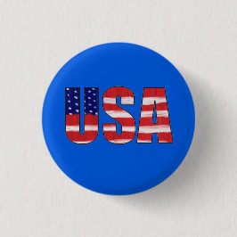 USA-Flagge Button