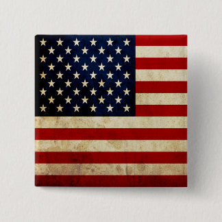 USA-Flagge Button