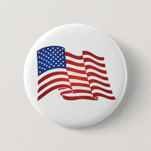 USA-Flagge Button
