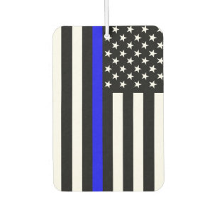 USA-Flagge Das Thin Blue Line-Thema Autolufterfrischer