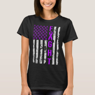 USA-Flagge Distressed N Heimerheimer's Bewusstsein T-Shirt