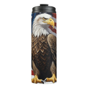 *~* USA Flagge EAGLE Patriotic Bold America AP16 Thermosbecher