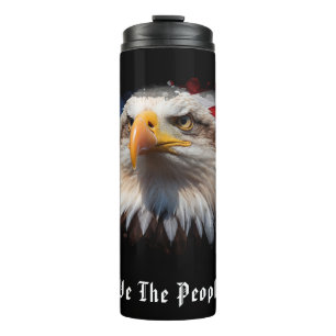 *~* USA Flagge EAGLE Patriotic We The People AP16 Thermosbecher