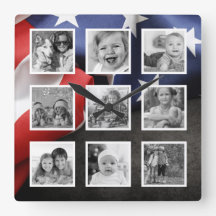 USA-Flagge Erstellen Sie Ihre individuelle FotoCol