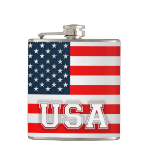 USA-Flagge Flachmann