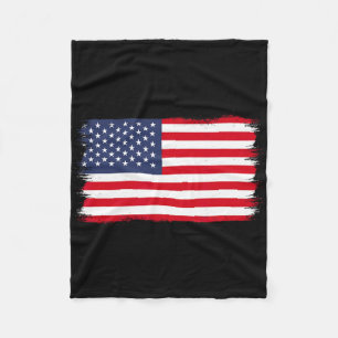 USA-Flagge Fleecedecke