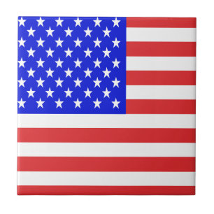 USA-Flagge Fliese