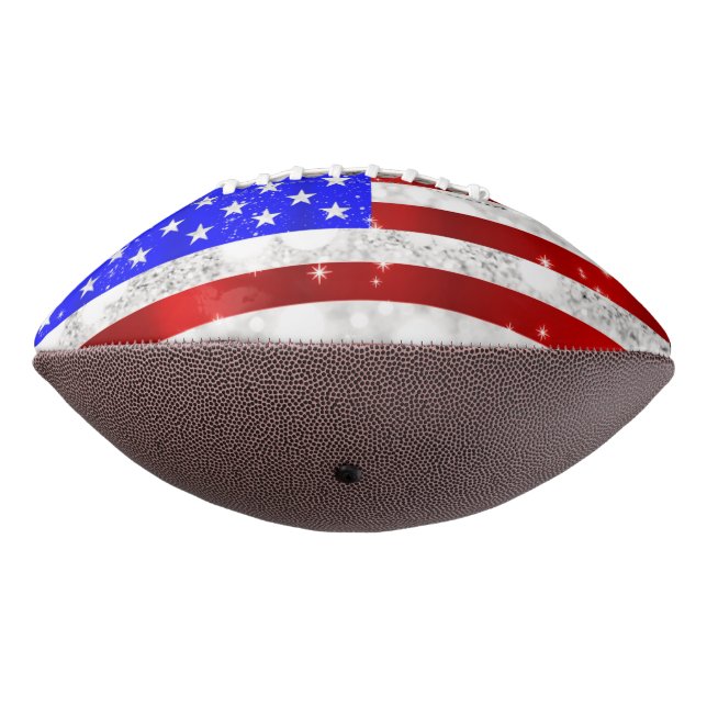 USA-Flagge Football (Gedreht 270)