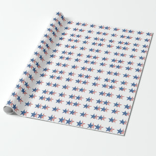 USA-Flagge Geschenkpapier