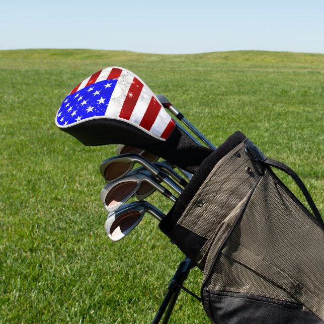 USA-Flagge Golf Headcover (In SItu)
