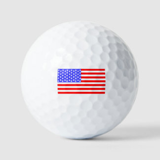 USA-Flagge Golfball