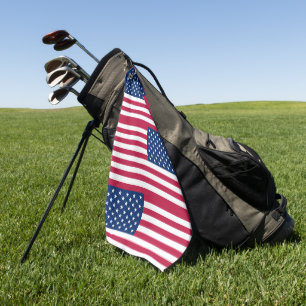 usa-Flagge Golfhandtuch
