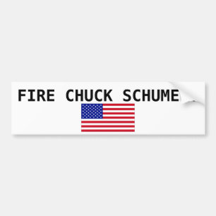 USA-Flagge-Groß, FEUER-KLEMME SCHUMER! Autoaufkleber