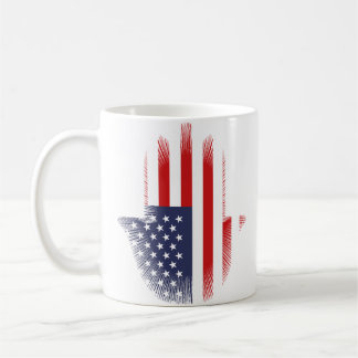 USA-Flagge Kaffeetasse