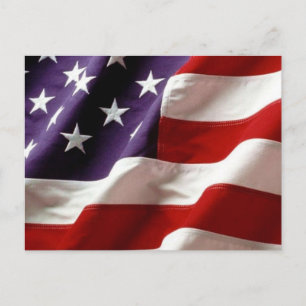 USA-Flagge - Land, das ich Liebe Design Postkarte