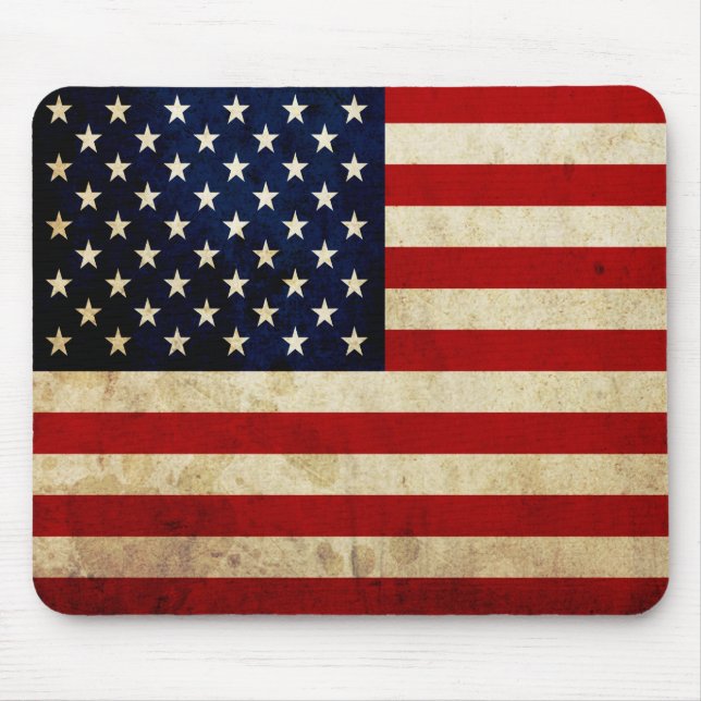 USA-Flagge Mousepad (Vorne)
