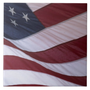 USA-Flagge, North Carolina, USA Fliese