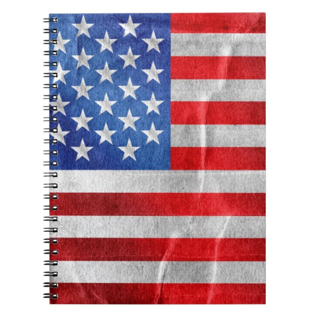 usa-Flagge Notizblock (Vorderseite)