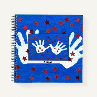 USA-Flagge Notizbuch